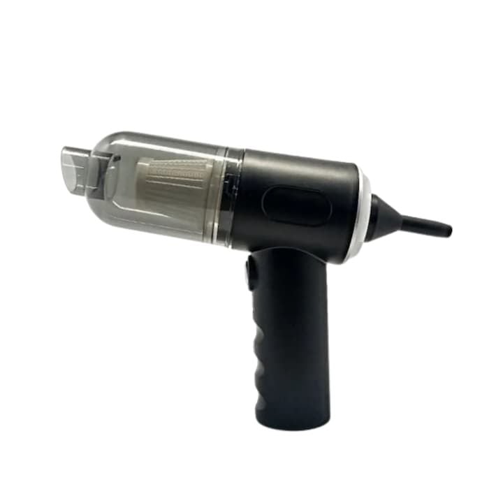 Aspirator pentru masina, fara fir, 3 in 1, baterie incorporata 4000 mAh, plus perie de curatare